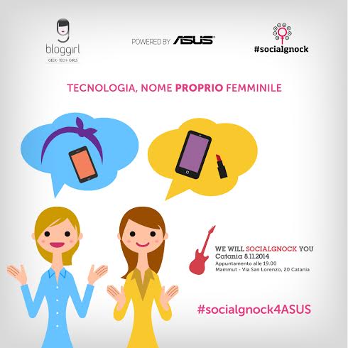 #socialgnock4ASUS a Catania