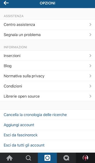Il multi-account su Instagram