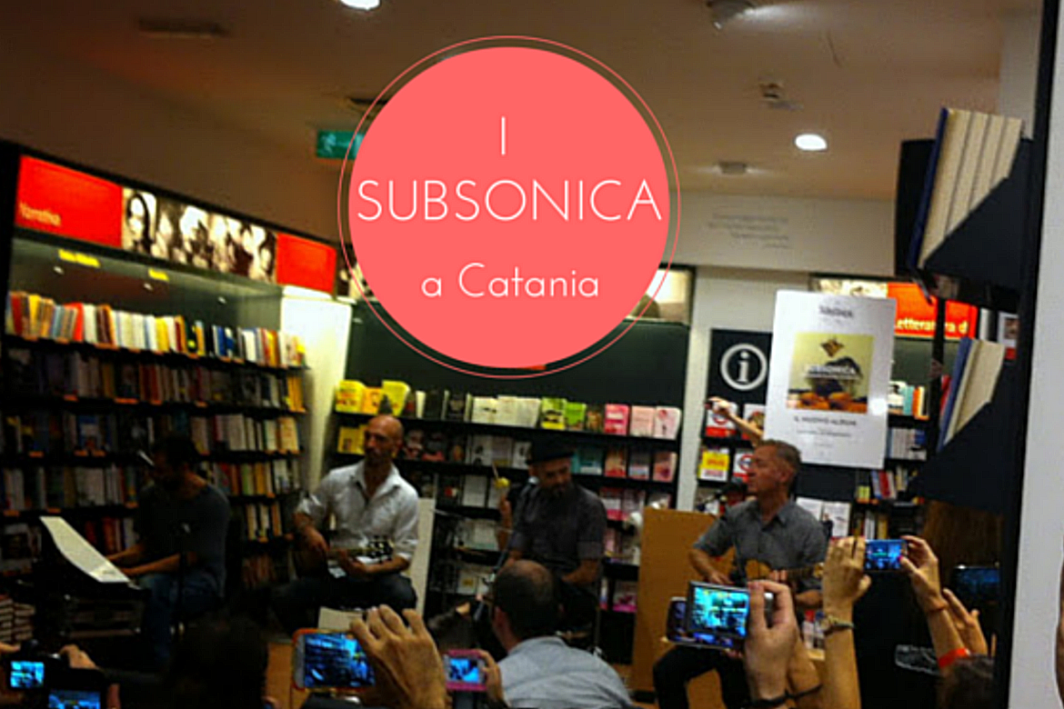 Di mercoledì i Subsonica erano a Catania!