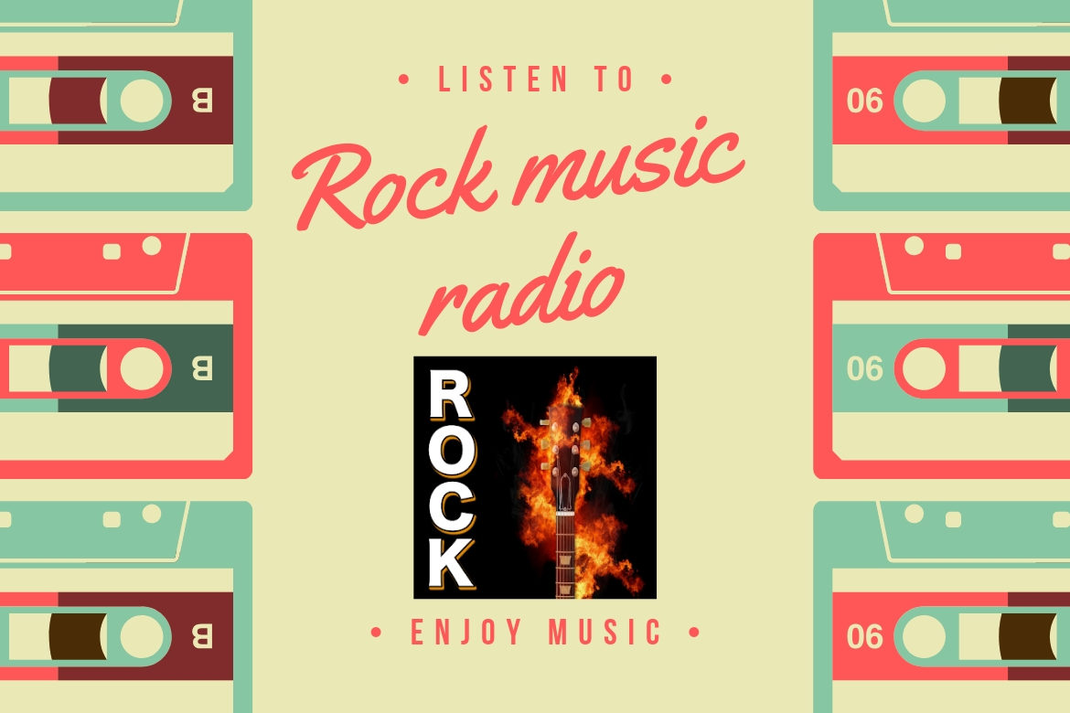 Rock music radio